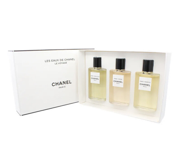 Chanel 3x Perfume Gift Set Deauville 50ml Venise 50ml Biarritz