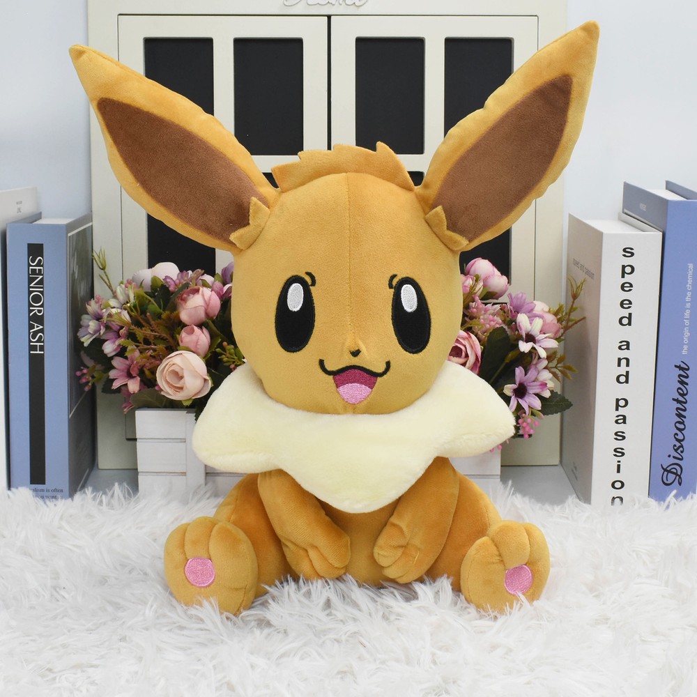 Plush Toys Plush Eevee Plush Doll Soft Stuffed Plush Animal Toy Plush