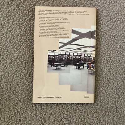 Writing Research Papers A Complete Guide - Fifth Edition by James