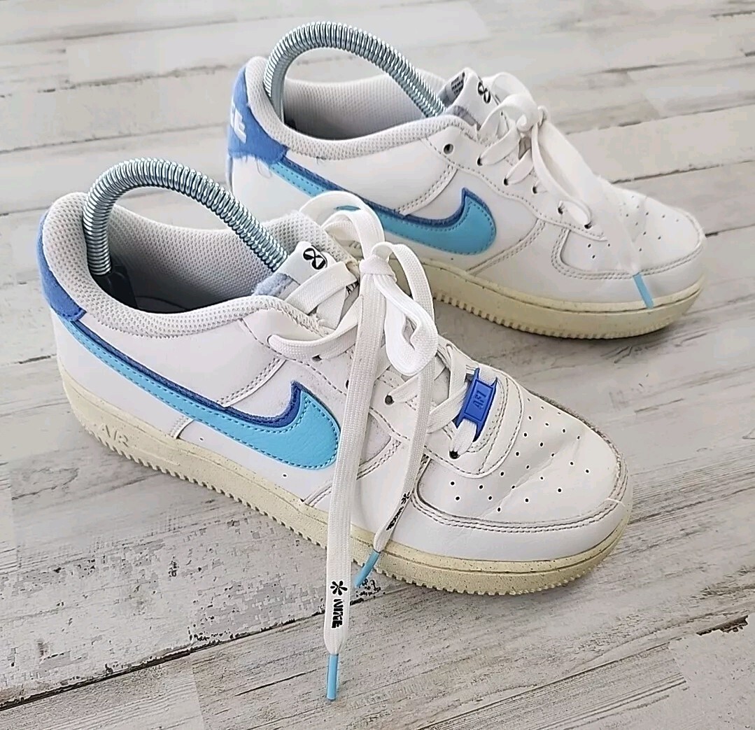 Nike air force 07 LV8 kids Youth Size Low 82 Blue Chill sneakers