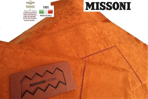 Complete Sheets MISSONI, Jacquard Flannel 270 x 290 cm, 100% Cotton - 第 1/11 張圖片
