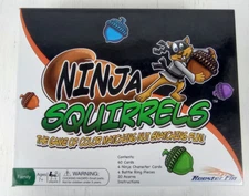 NINJA SQUIRRELS Game of Color Matching Nut Snatching Fun 100% Complete Age 7+