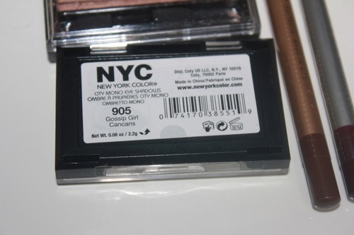 Lot of 3 NYC Eyeshadow Single Sealed Pick Your color + 2X Free Liners - Picture 5 of 17