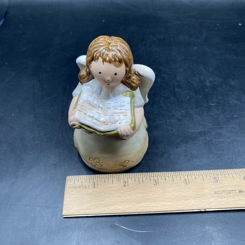 Delton Products, Singing Angel, holding Choir Book Figurine Small 4.5” High - Picture 19 of 20