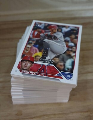 2023 Topps Update Baseball Base Cards (US1-US250) -You Pick-Complete Your Set.