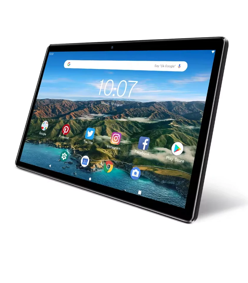 DT10 Portable 10.1-inch Android Tablets 2GB+32GB Dual Camera  WiFi GPS-Dark Grey - Image 2 of 4