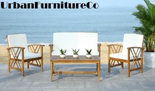 Better Homes Gardens Hawthorne Park 4pc Sofa Conversation Set Beige For Sale Online Ebay
