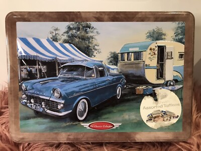 Car: Hot classics collection by Jenny Sanders empty tin can collectable