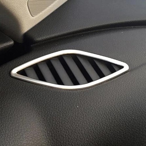 Stainless Steel Car Dashboard Air Vents Frame Trim For Audi A3 8V 2013-2019 - Picture 4 of 6