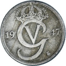 #1134185 M&uuml;nze, Schweden, 10 &Ouml;re, 1947