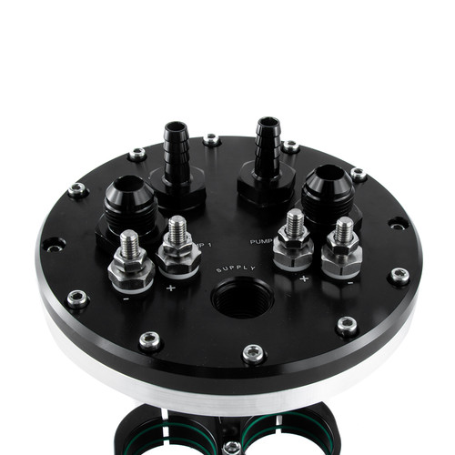 Black Fuel Pump Hanger Suits Single/Twin 39mm-40mm Pump Dual Walbro 255 & 460 - Picture 10 of 10