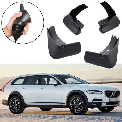 Rear Mud Flaps Splash Guards For Volvo V90 17 19 Mudguards Mudflaps 18 Front Car Truck Splash Guards Mud Flaps Bennysberries Auto Parts Accessories