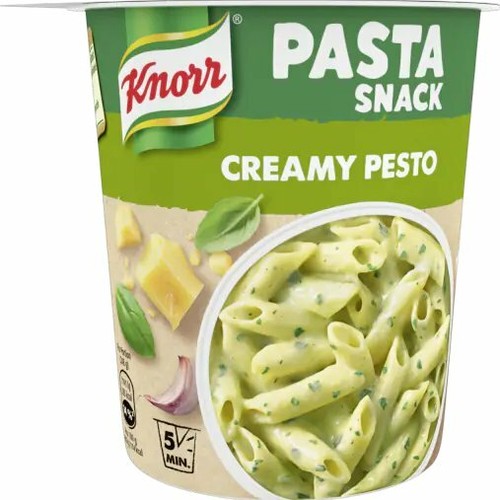 Knorr Pasta Snack Creamy Pesto 68g / 2.39 oz Can Vegetarian from