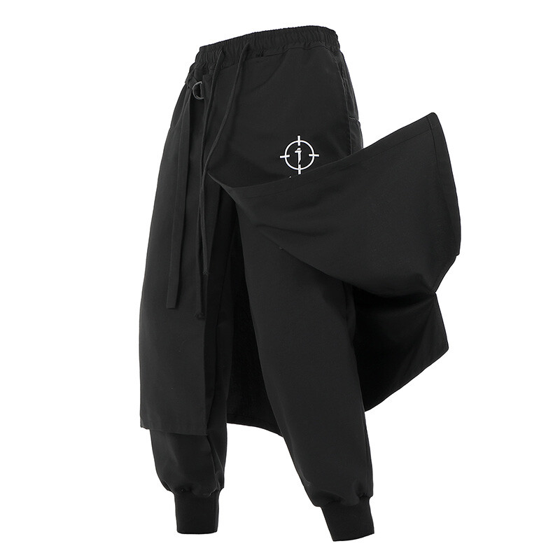 Leggings Combat Trousers Outdoor Vintage Men Skirt Gothic
