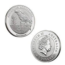 2016 $1 Australian Silver Kookaburra 1 oz  Brilliant Uncirculated US