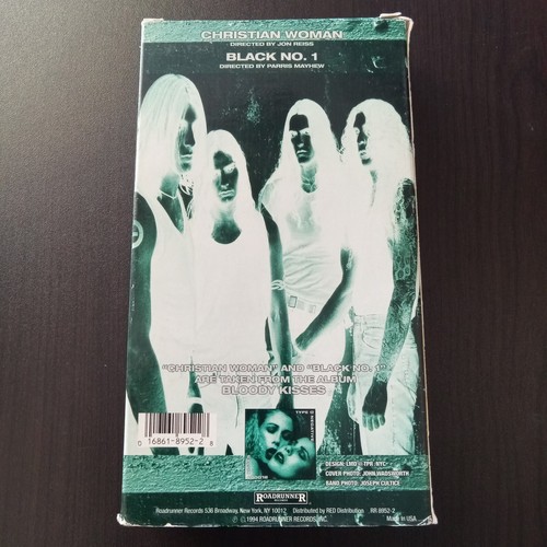 Type O Negative: For When it Rains VHS Rare music video Christian woman black #1 - Picture 5 of 6