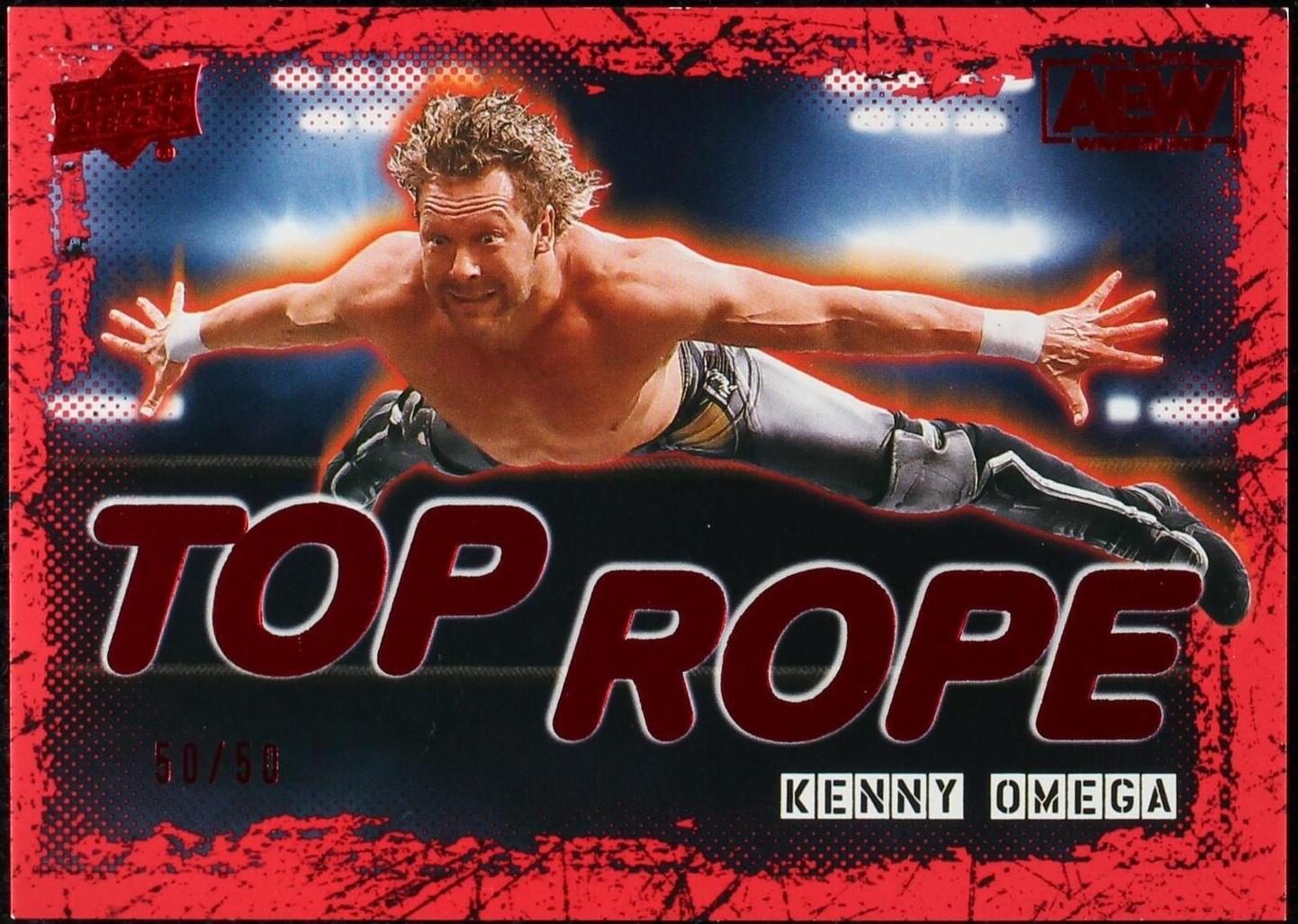 2021 Upper Deck AEW All Elite Wrestling - Top Rope Kenny Omega #TR-5 ...