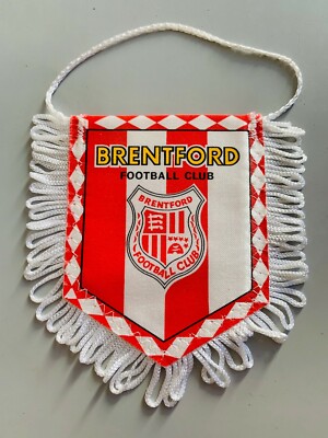 Fanion Vintage Watford FC - Banderin Pennant Wimpel - Club Anglais