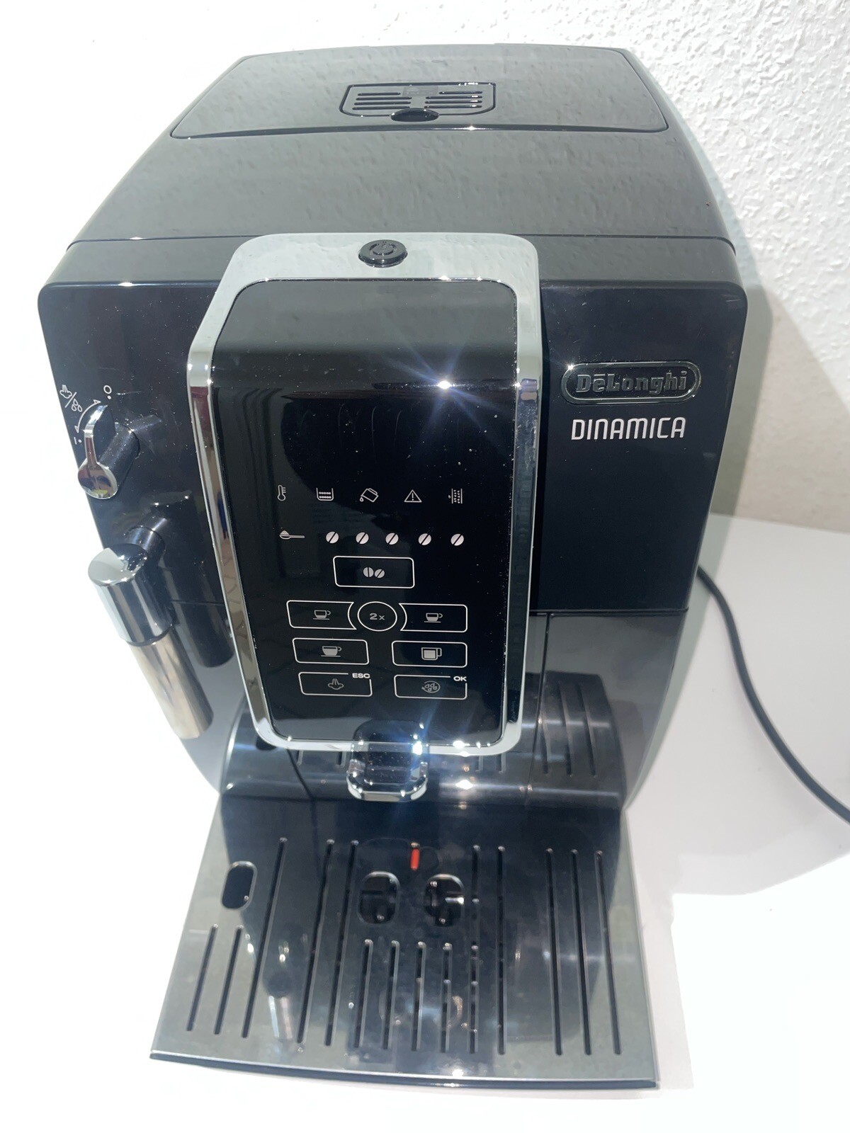 De Longhi Kaffeevollautomat Dinamica Ecam 358.15 R Sensor Bedienfeld De'Longhi Dinamica ECAM 358.15.B 1450W Kaffeevollautomat - Schwarz