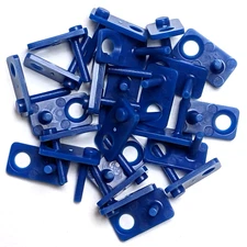 OS3 Lightning Rod Guide Pins. For Aurora ThunderJet and DASH Chassis. (25 Blue)