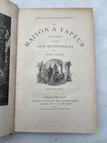 JULES VERNE - Das Dampfhaus / Reise durch Nordindien - Bild 3 von 4