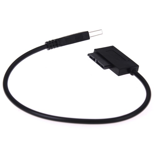 Usb to 7+6 13pin slim sata/ide cd dvd rom optical drive cable adapter J.AY - Afbeelding 3 van 7