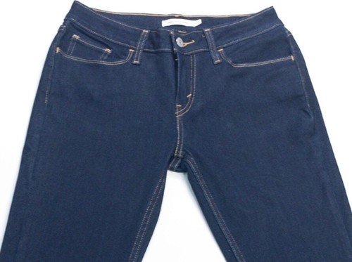 Levi’s 535 Navy Blue Super Skinny Jeans - Picture 9 of 11