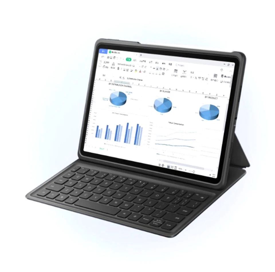 HUAWEI MatePad 11'' 2023 Teclado Magnético Inteligente Estuche de Cuero Cubierta con Soporte Abatible Foto 2 de 4