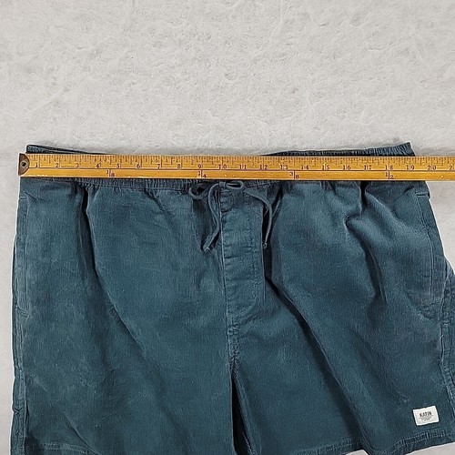 Katin Corduroy Shorts Blue Mens Drawstring Sz XX 2XL Surf Skate Cords Logo - Picture 9 of 11