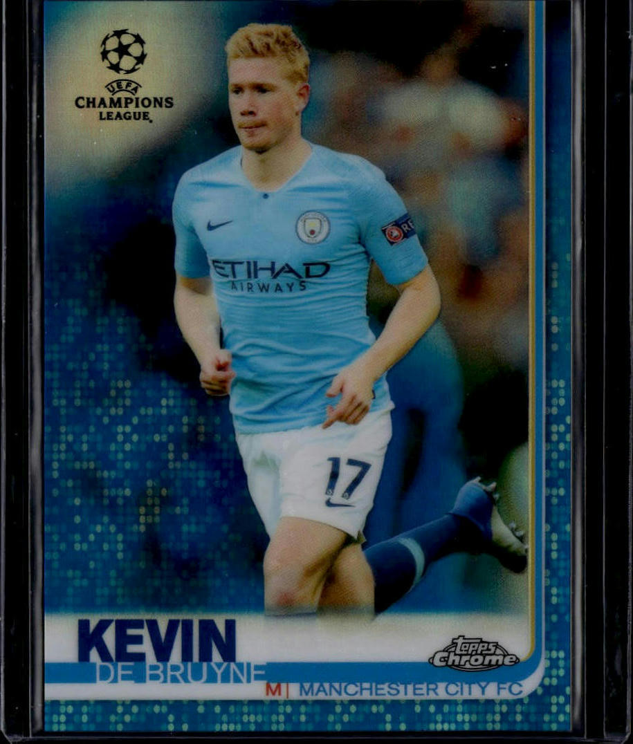 2018-19 Topps Chrome UEFA Champions League #72 Kevin De Bruyne BLUE #/150