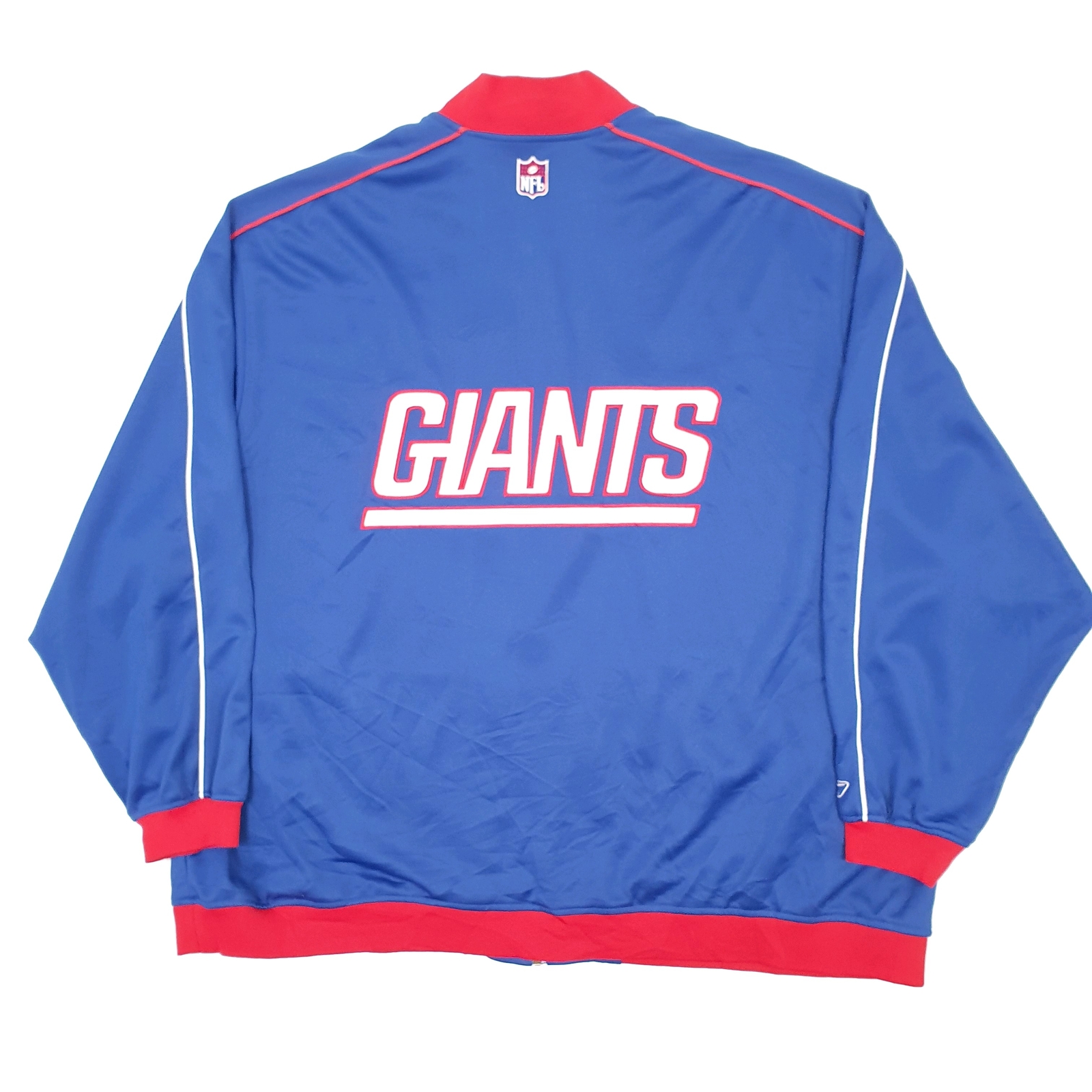 REEBOK Windbreaker Jacket Coat NFL New York Giants Mens XXXL image 4