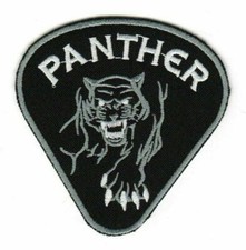 Parche Pantera Negra - Insignia Táctica Militar Ejército Moral Motociclista Motocicleta