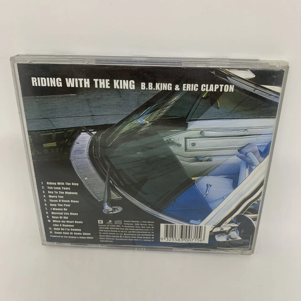 B.B. Король + Эрик Клэптон езда с королем CD альбом приемлемое состояние бесплатная почта - Изображение 2 из 4