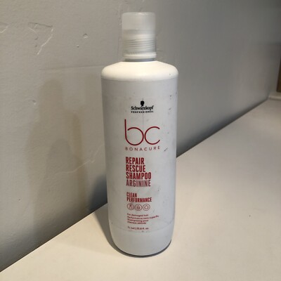 Schwarzkopf Professional Bonacure Peptide Rescue Micellar Shampoo 33.8 Fl Oz