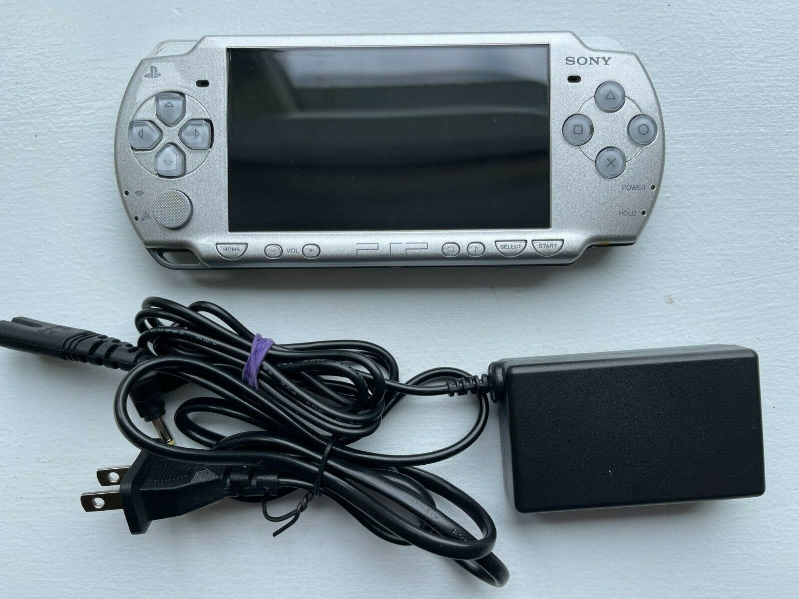 PSP 2000 Ice Silver - Good Condition - OEM Japan Import US Seller