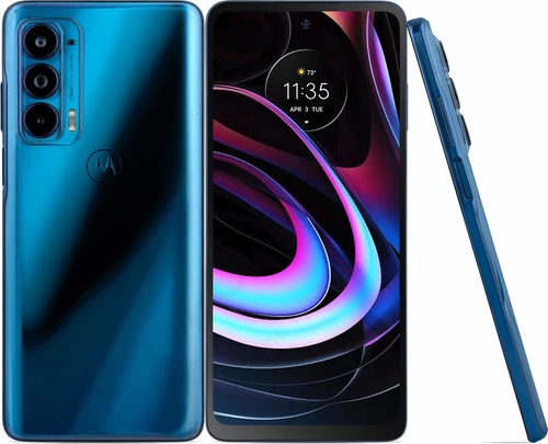 Motorola XT2141 Moto Edge 5G 2021 256GB Nebula Blue VERIZON - Open Box PHONE A+ - Picture 8 of 9
