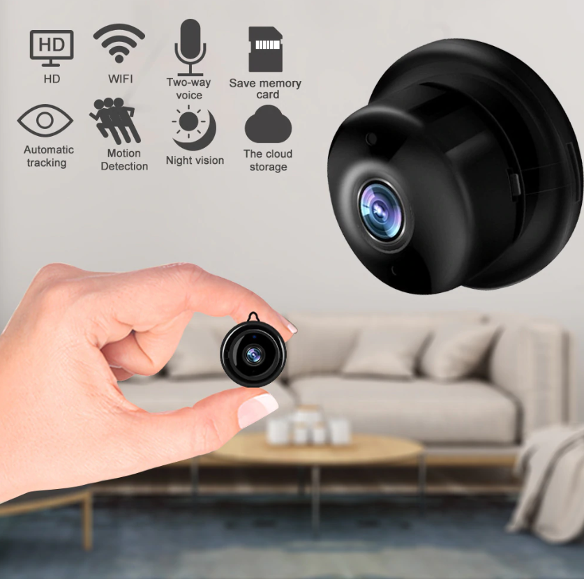 pain crawl Snazzy Mini wireless ip camera 1080p hd ir night vision micro surveillance camera  home | eBay