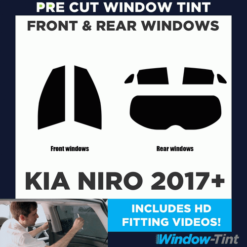 For Kia Niro 2017+ Full Pre Cut Window Tint Kit Front & Rear Car Tinting Film - Picture 2 of 10