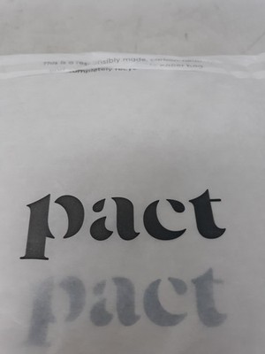 Pact Apparel Organic Room Service Pillowcase 2-Pack Dove Grey New