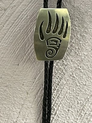 Hopi Bolo Tie  Monte Navasie, Collectible Vintage ,Sterling ,Indianerschmuck