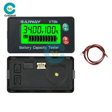 DC 8-120V LCD Battery Capacity Indicator Voltage Meter for Acid/Li-ion/LiFePO4