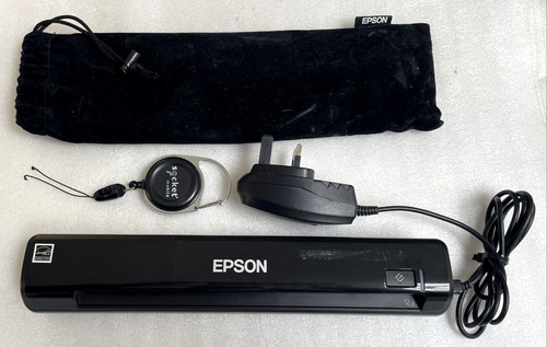 Epson DS-30 Tragbarer USB Dokumentenscanner mit Kabel & Netzteil