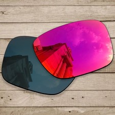 hdhut Anti-Scratch Polarized Replacement Lens for-Oakley Sliver XL Midnight Sun