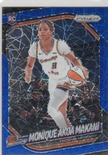 2025 Panini Prizm WNBA Parallel Blue Velocity MONIQUE AKOA MAKANI RC #98 Mercury