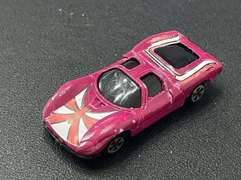 Винтажная пурпурно-фиолетовая литая модель Alfa Romeo 2,5 дюйма в масштабе Гонконг мин - Изображение 2 из 4