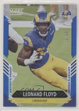 2021 Score Artist's Proof 10/35 Leonard Floyd #257 0q3