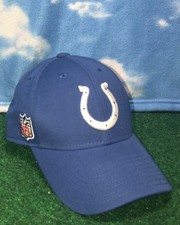 Indianapolis Colts Hat cap Blue Reebok OnField OSFA Strapback H29