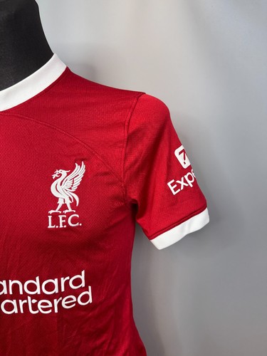LIVERPOOL 2023 2024 HOME SHIRT FOOTBALL SOCCER JERSEY DX2692-688 NIKE MEN SIZE S - Picture 6 of 11