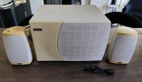 Altec Lansing ACS 295 Subwoofer and 2 Speakers , Retro Classic Gaming Sound 