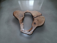 Live Edge Walnut Wood Slab for DIY and Epoxy Table, Ready to be Table 20" Oval
